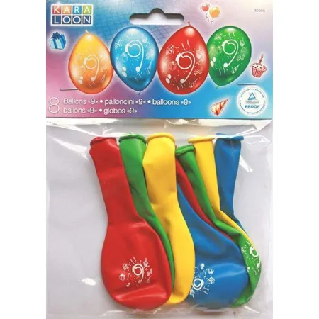 Karaloon Ballon Zahl 