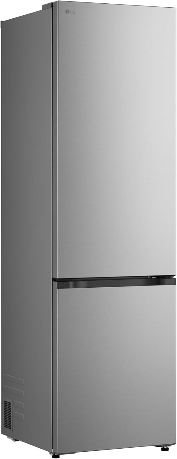 LG GBBS322CPY Fit&Max Kühl-/Gefrierkombination, vollintegrierbar, 375L, 2030mm H, LinearCooling+ & DoorCooling+, Total No Frost, FRESHConverter+, leise & effizient, Prime Silver, Energieklasse C.