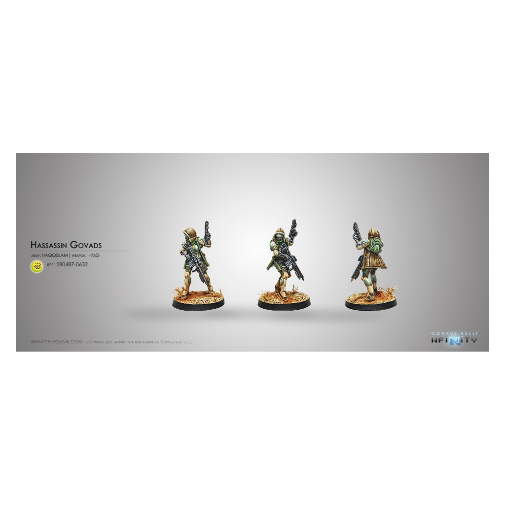 Infinity - Haqqislam - Hassassin Govads (HMG)