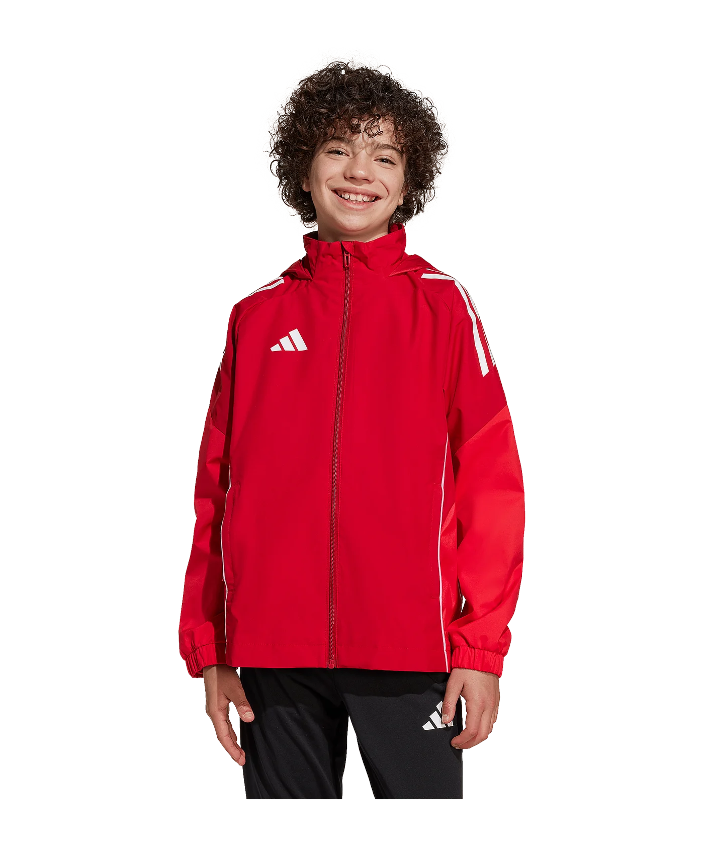 adidas Tiro 25 Competition Regenjacke Kids Rot