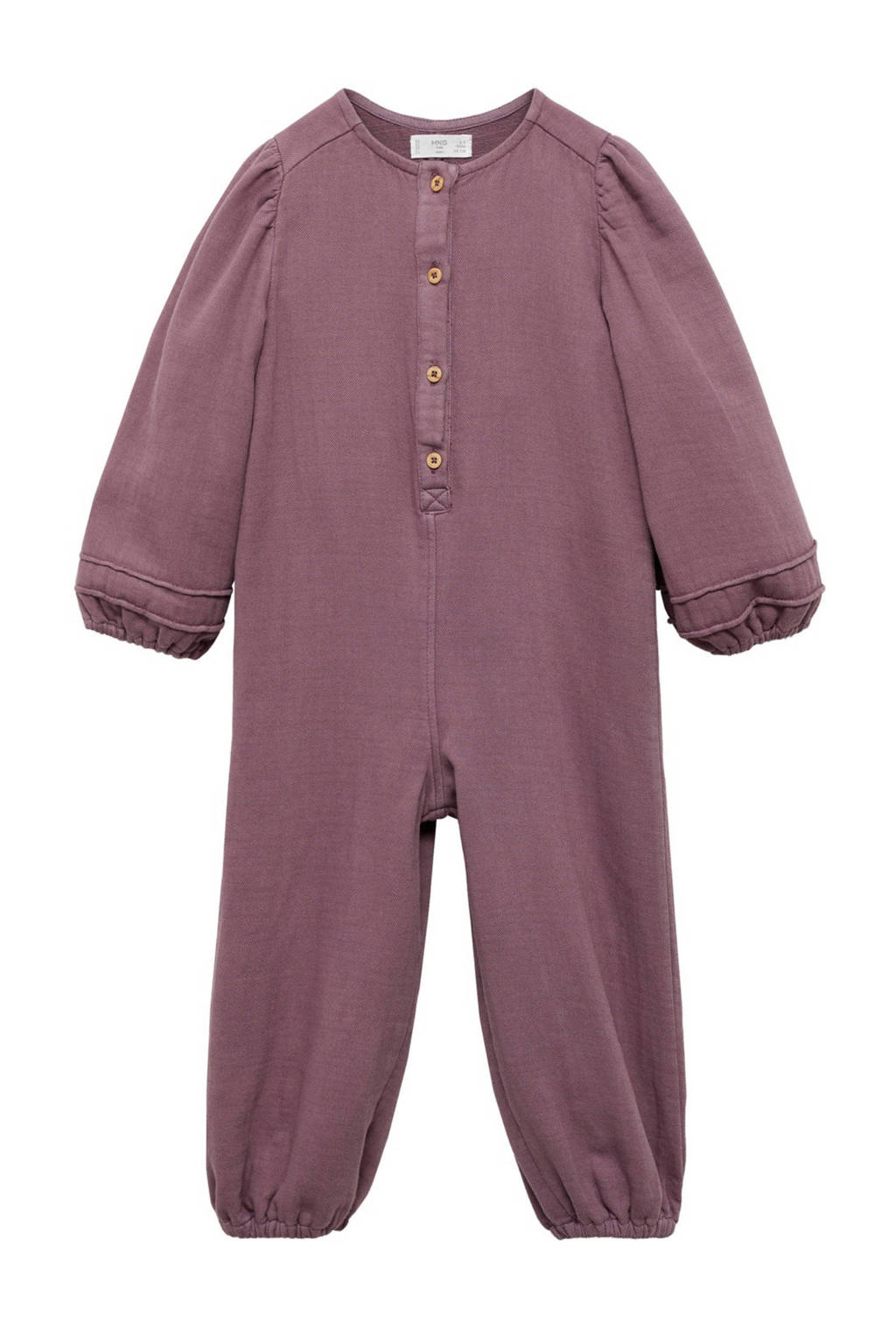 Mango Kids jumpsuit paars