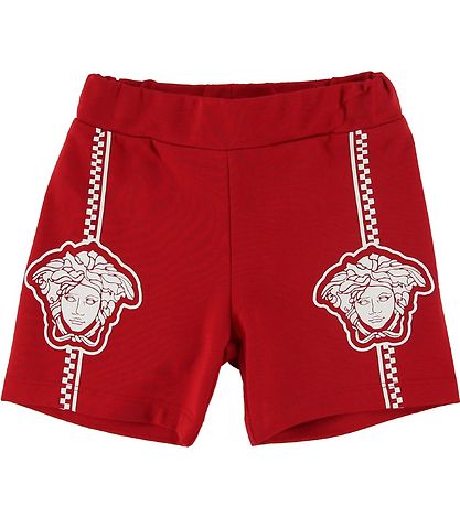 Versace Sweatshorts - Rot m. Medusa