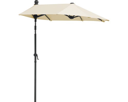 Schneider Salerno Mezza parasol, 150 x 150 cm, naturel