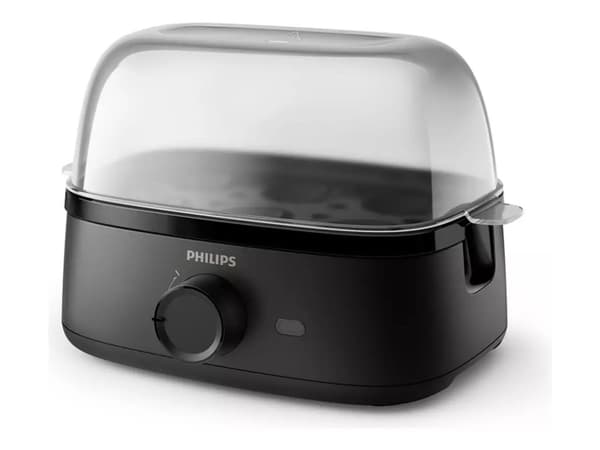 Philips Series 3000 HD9137 - Eggkoker - 400 W - mørkesvart
