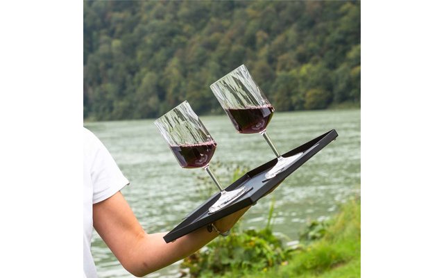 Silwy Magnet-Wein-Kunststoffgläser 2 Stück 200 ml