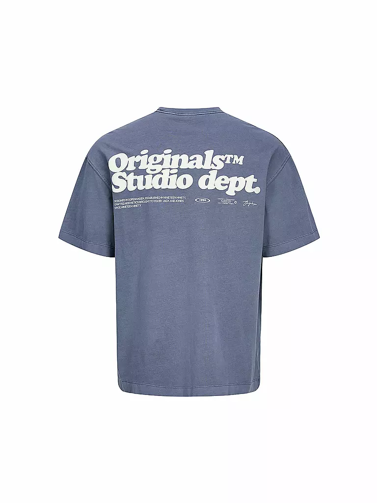 JACK & JONES Jungen T-Shirt  JORVERMONT blau