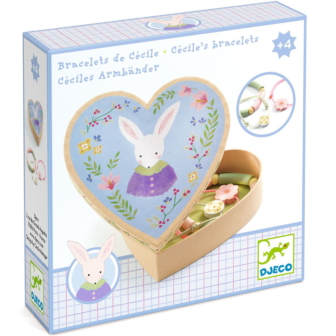 djeco armbandjes met opbergdoosje - cecile