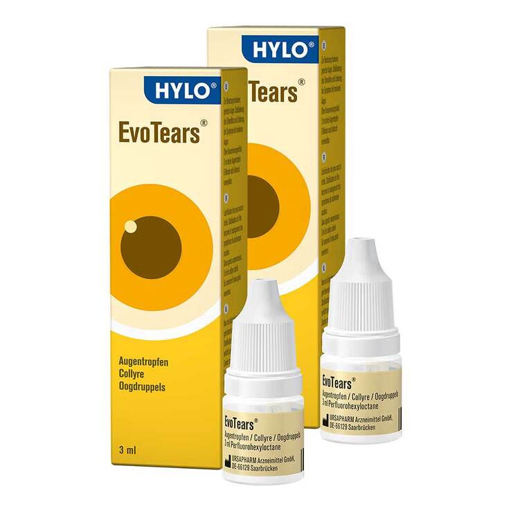 EvoTears® Augentropfen, 2x3 ml