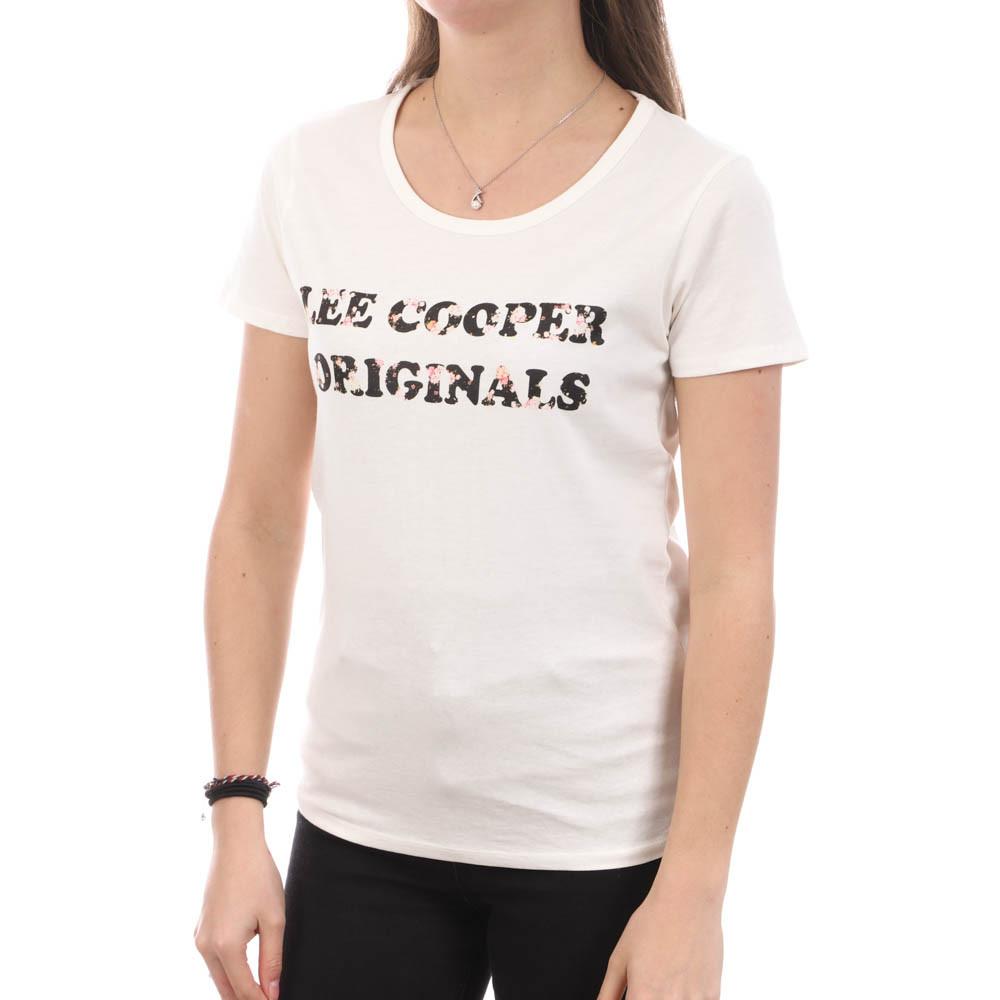 Lee Cooper T-shirt Blanc Femme Lee Cooper Onna