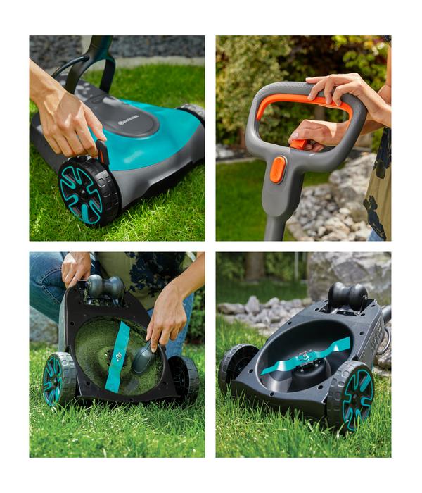 GARDENA Akku-Rasenmäher-Set HandyMower 22/18V