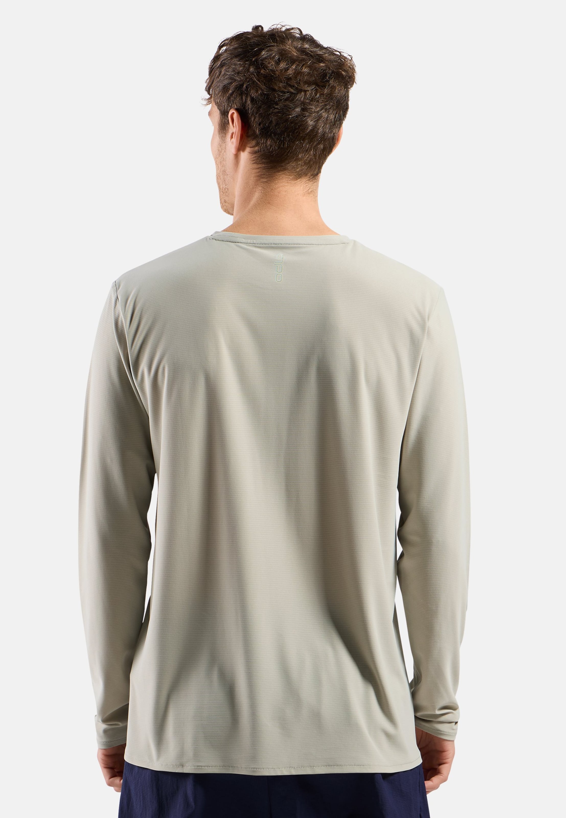 Zeroweight Chill-Tec Langarm-Laufshirt 2.0 in agate gray