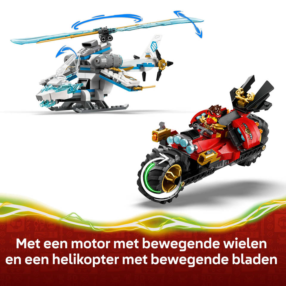 LEGO NINJAGO ninjavoertuigen bij de boomhut 71857