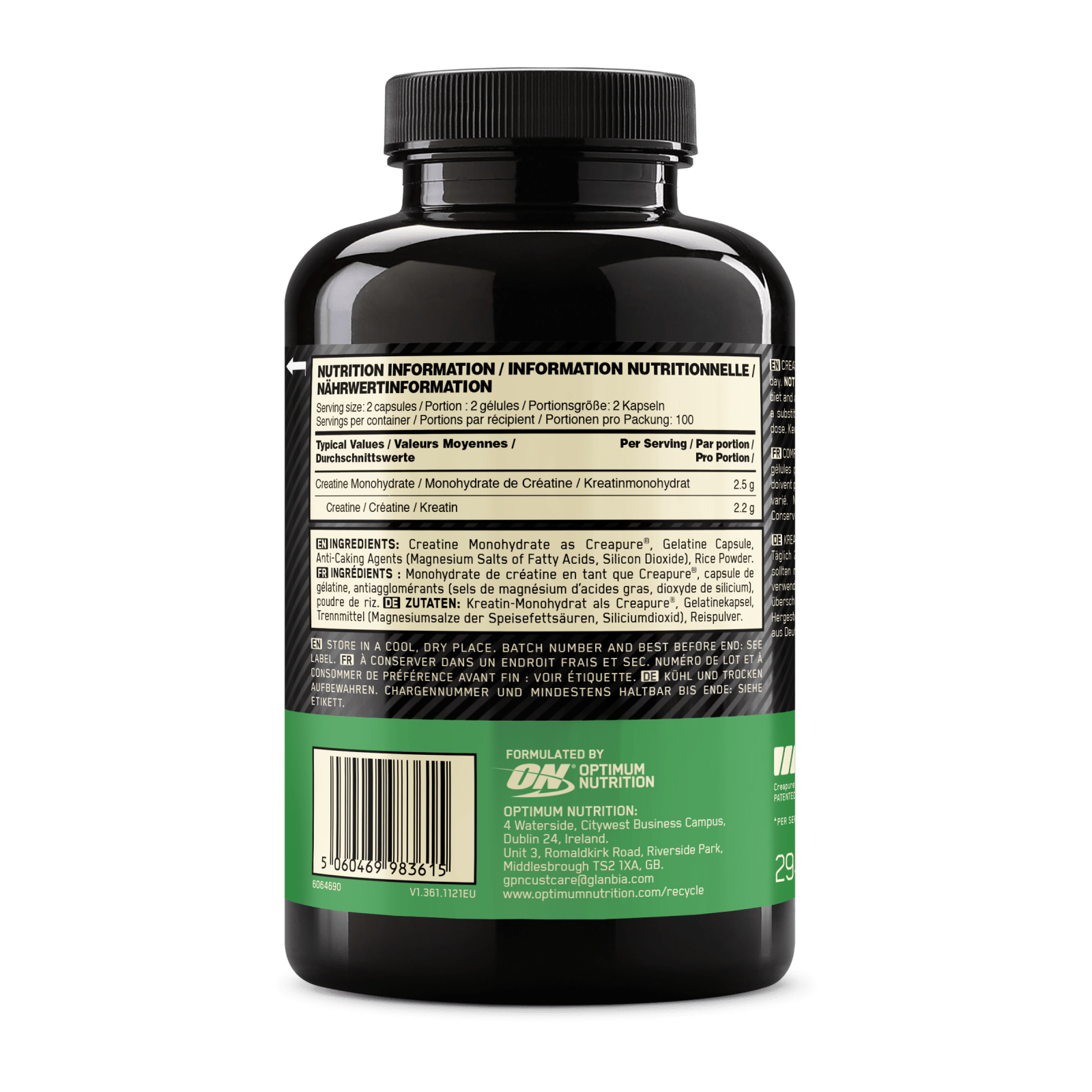 Creatine Capsules (200 Kapseln)