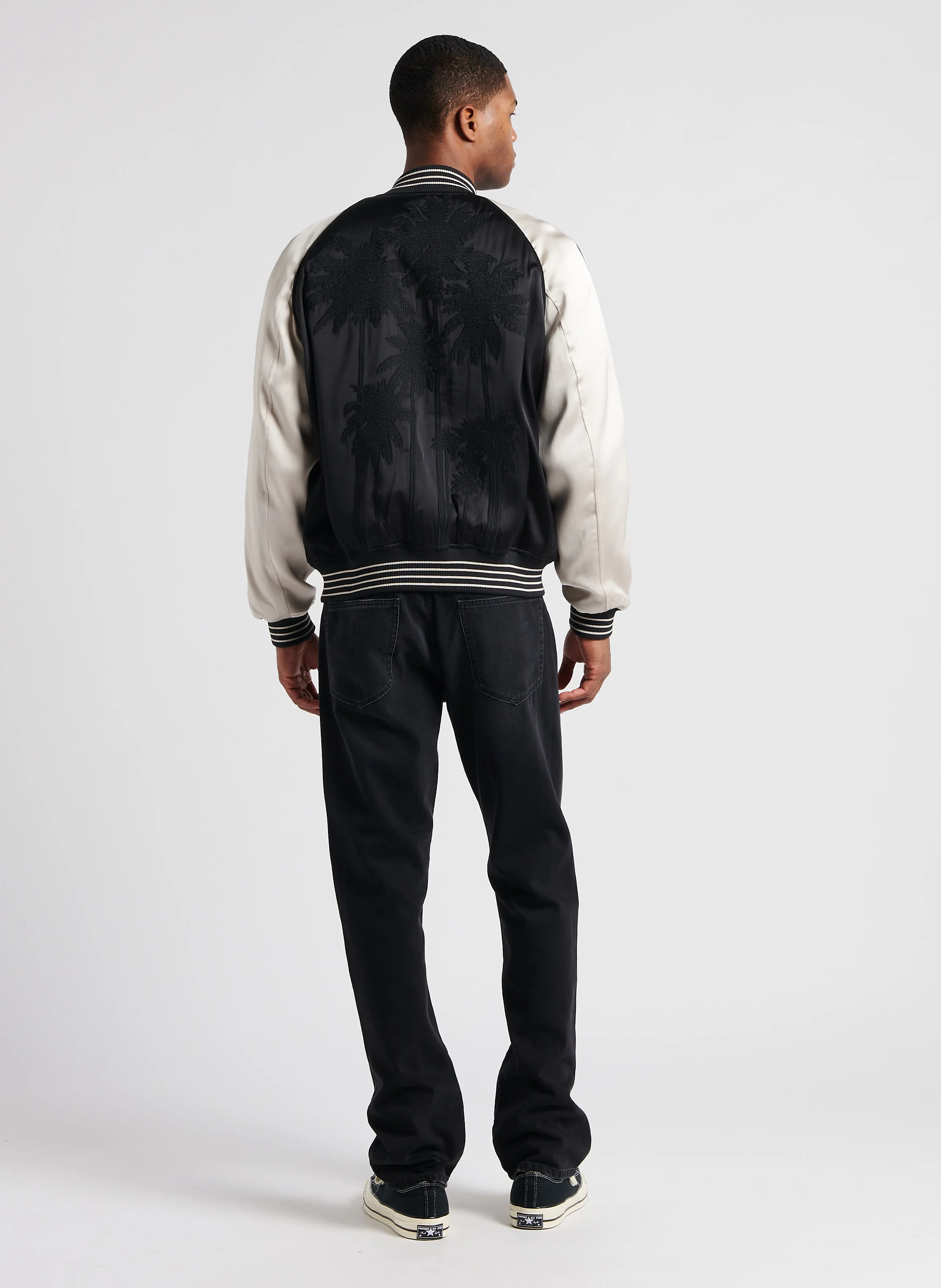 Jean regular-fit en coton | Noir