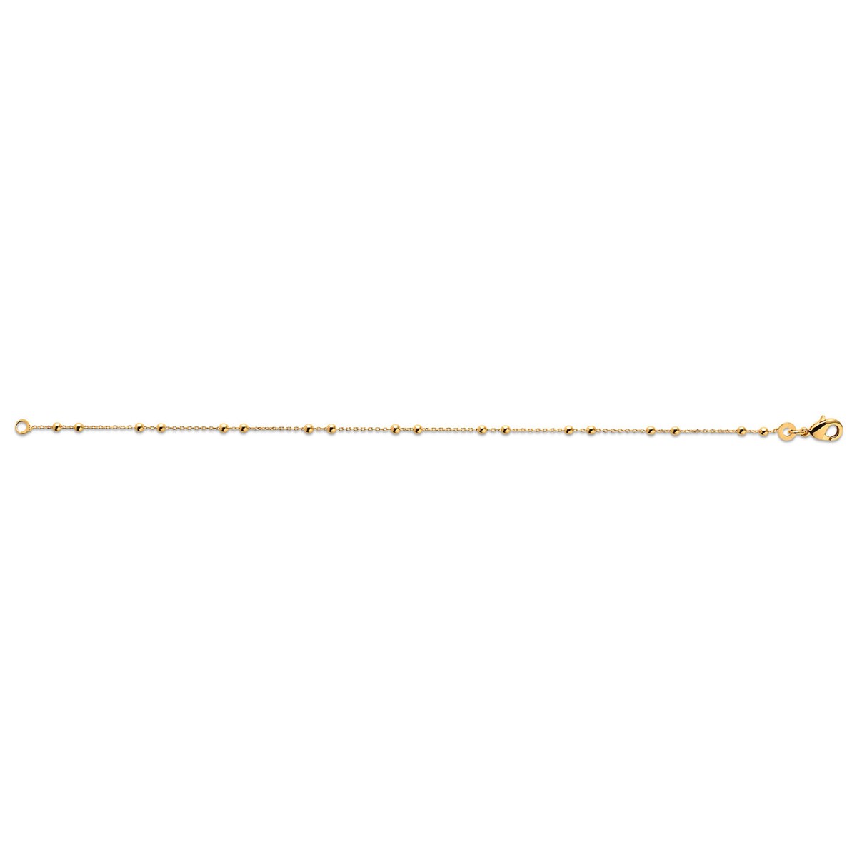 Bracelet Brillaxis doré boules