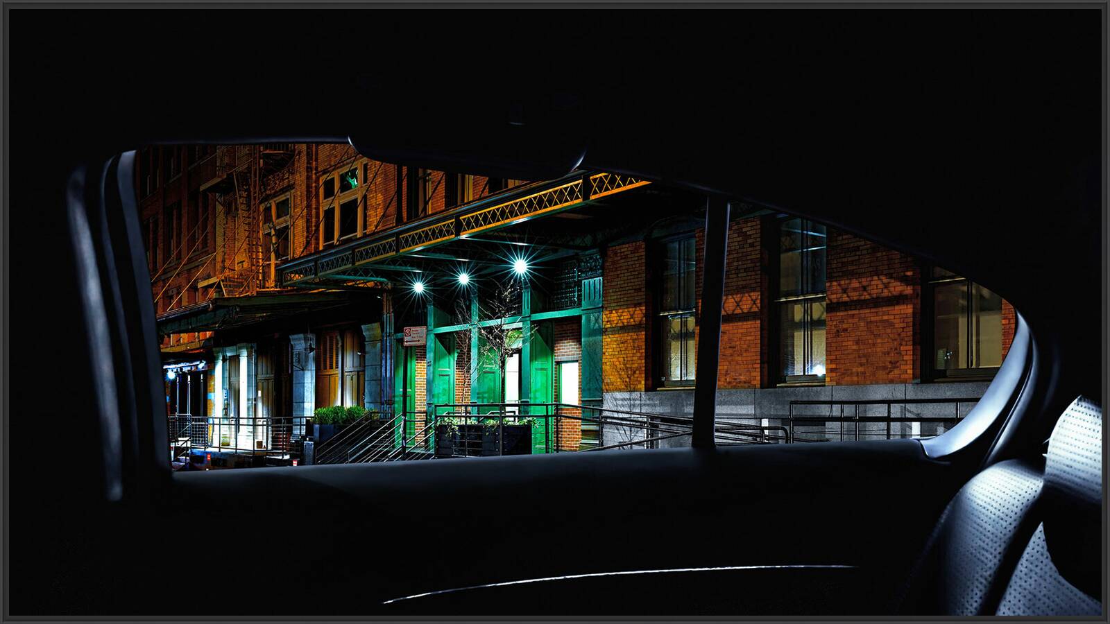 A SOHO NIGHT by Luc Dratwa - Limited Edition. Edition of: 150. Signed.