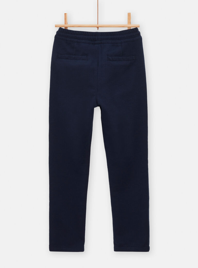 Pantalon marine uni pour garçon