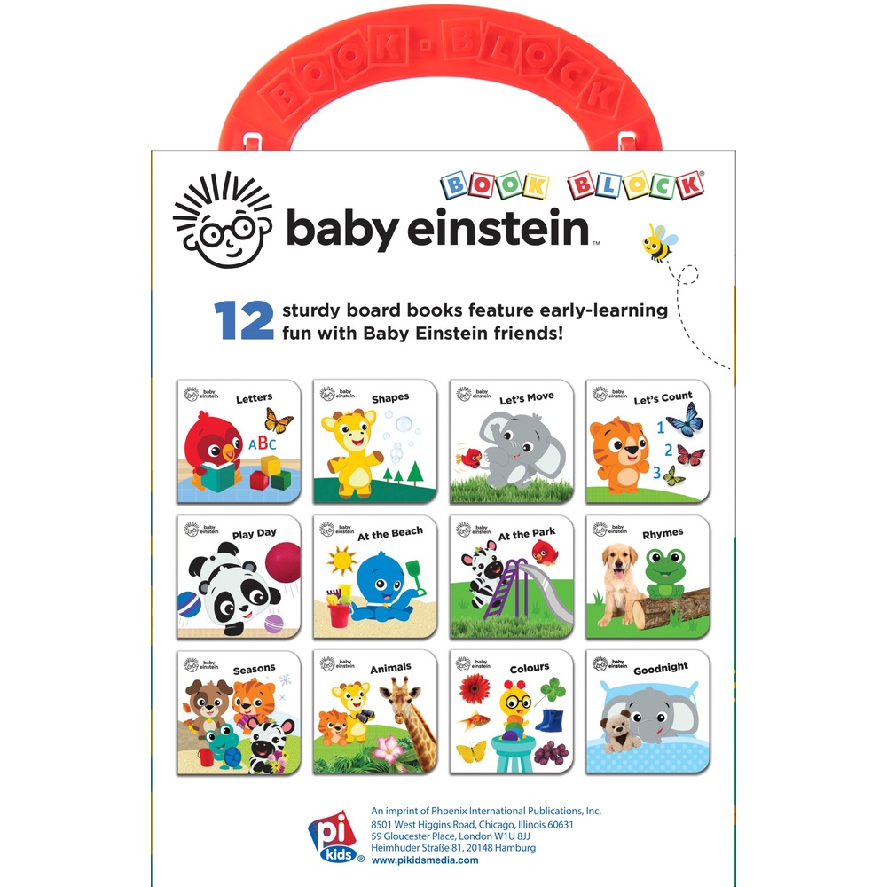 Baby Einstein: Mein erstes Bibliotheks-Pappbilderbuch-Set
