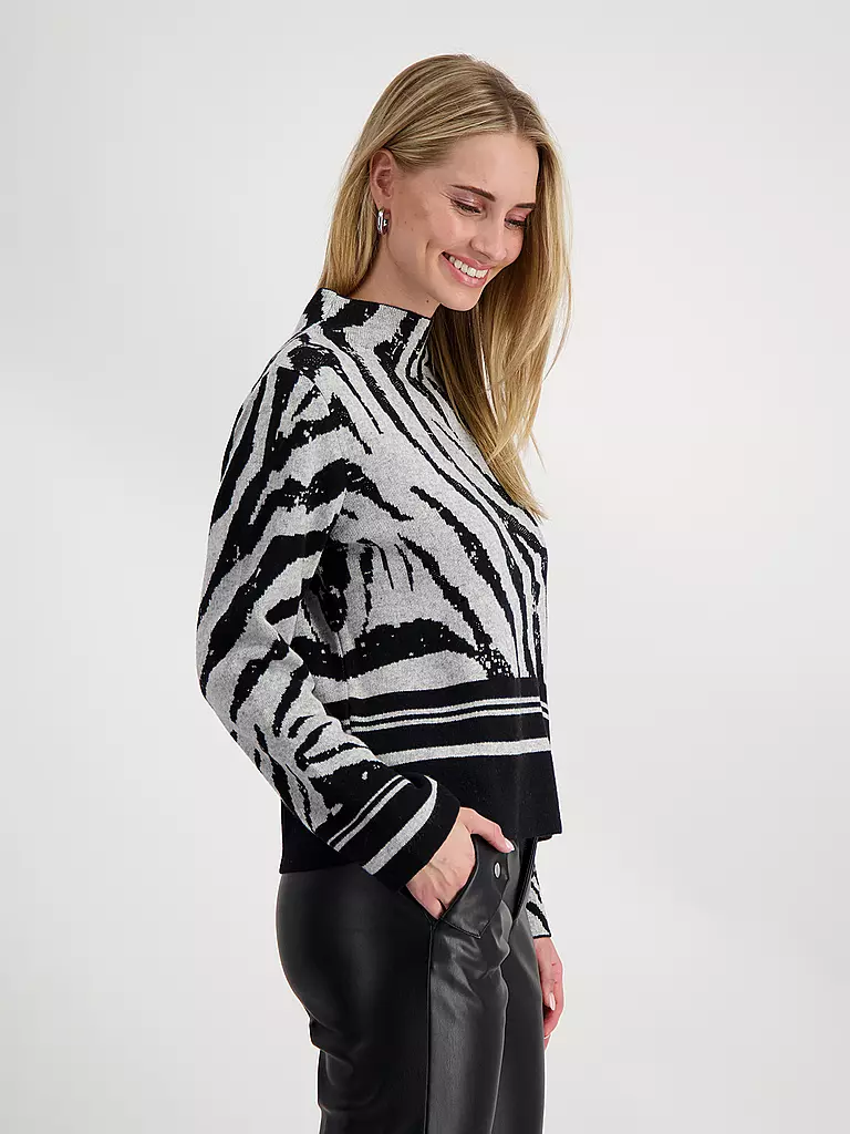 MONARI Pullover schwarz