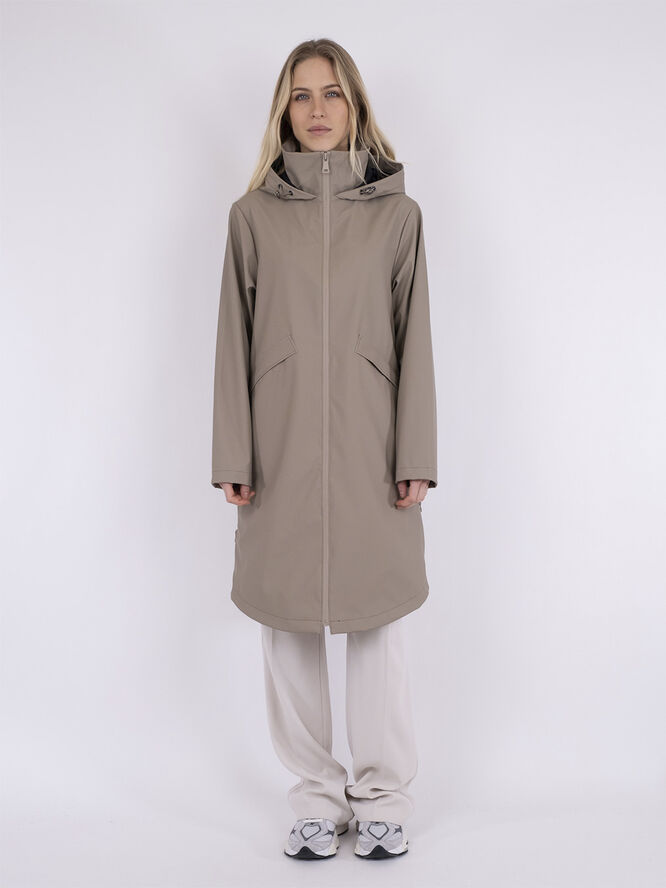 Neo Noir Rocco C Rain Jacket Taupe