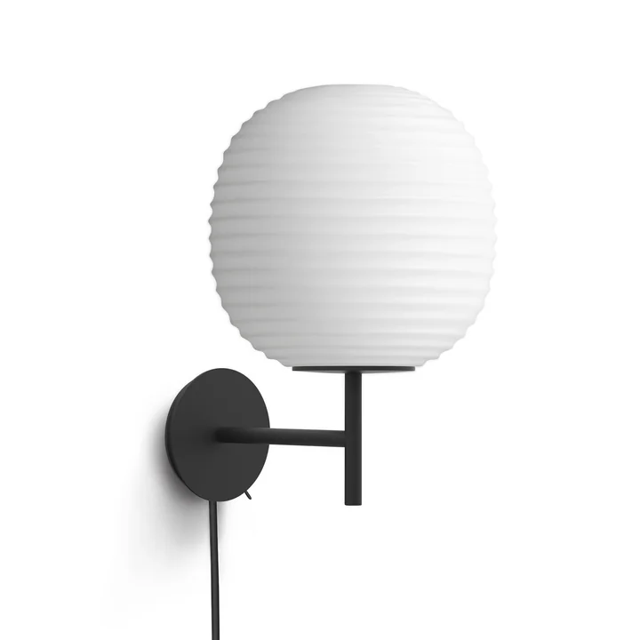New Works - Lantern Wandleuchte small, weiss
