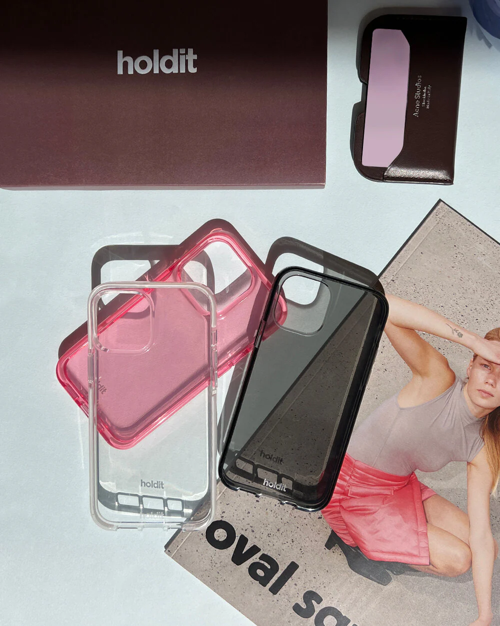 Holdit  iPhone 11/XR Seethru cover - sort