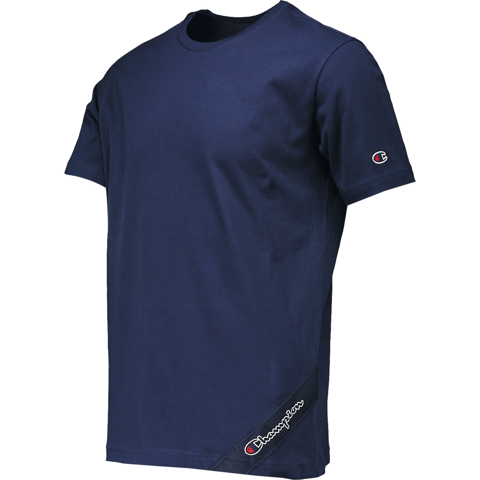 Champion Herren-T-Shirt Crewneck M, dunkelblau
