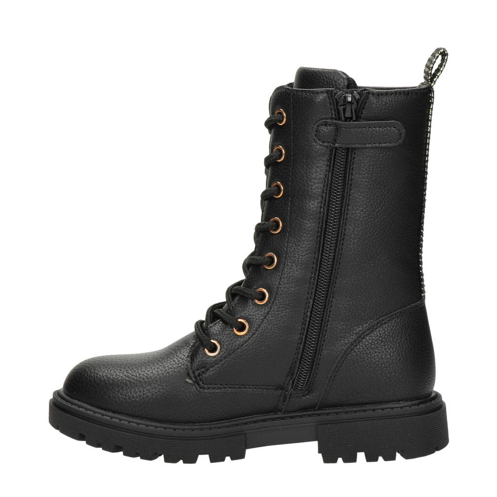 Nelson Kids veterboots zwart