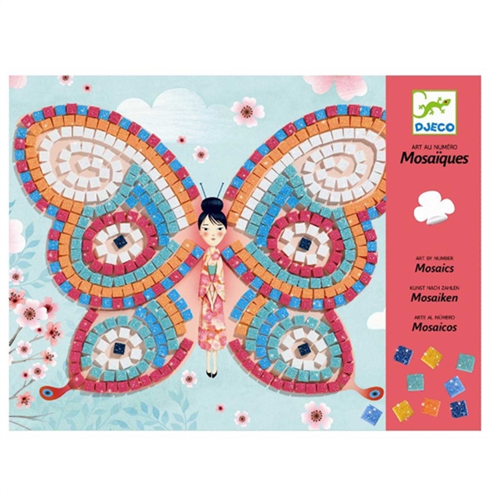 Køb Djeco Mosaik Sommerfugle