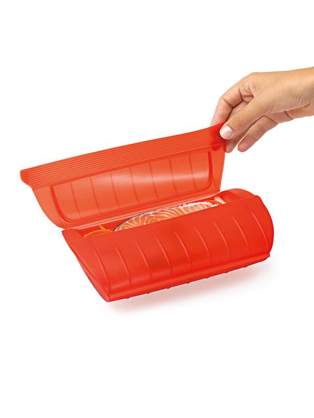 Dampfbox Platin-Silikon, antihaft, 0,65 L