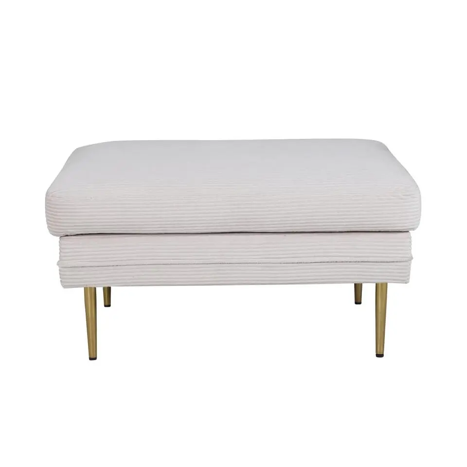 Svea - Tess hocker - rib - beige