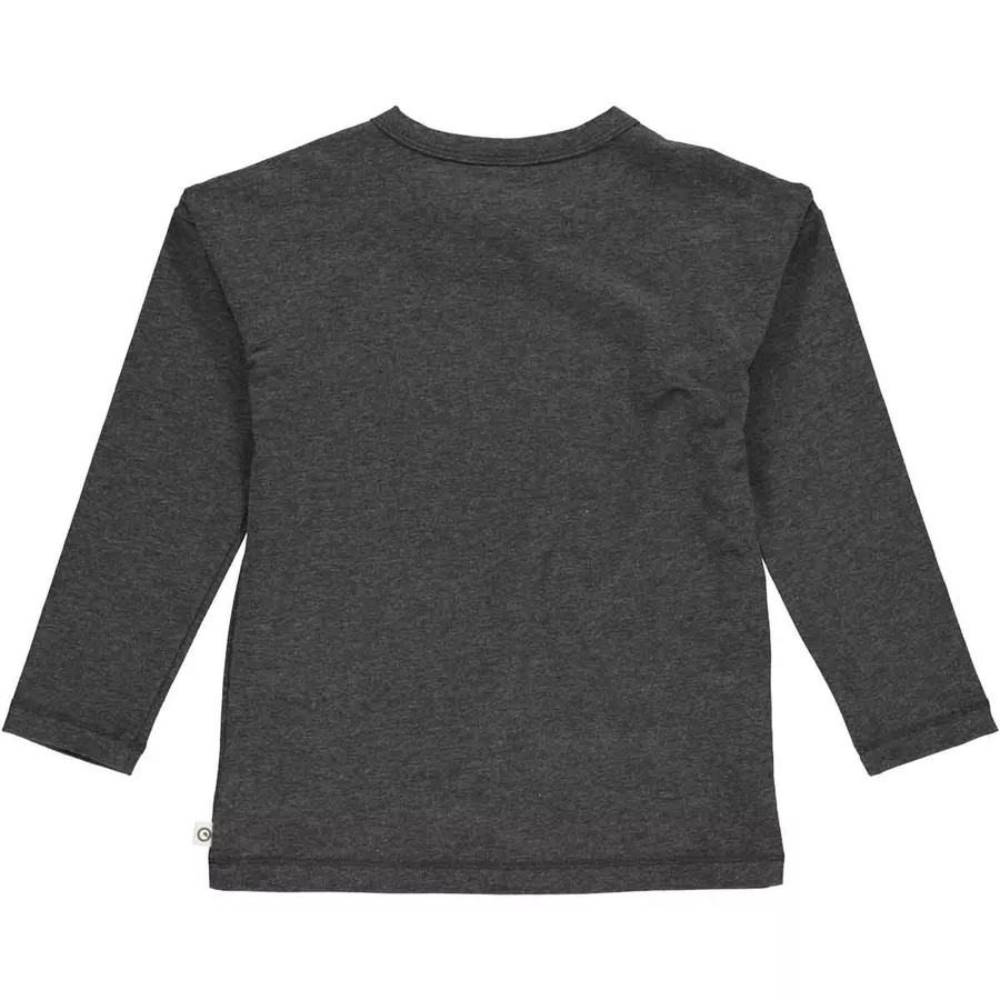 Müsli Langarmshirt irongreymelange