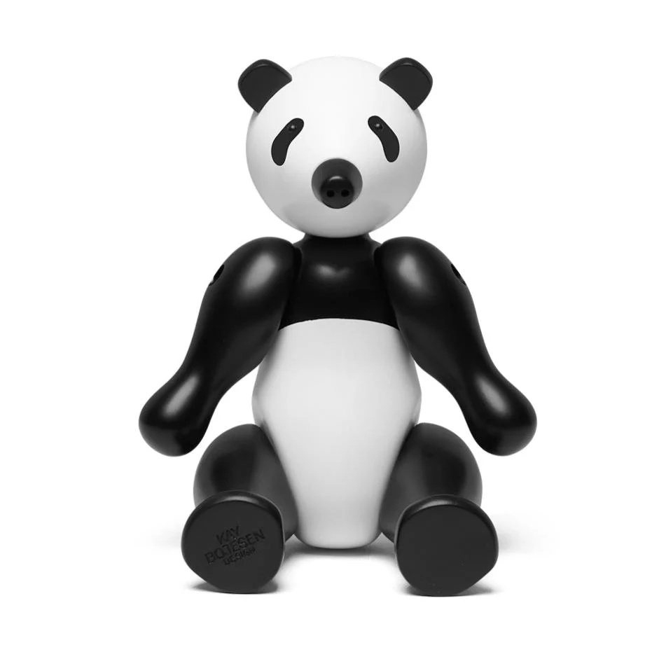 Kay Bojesen  Pandabjørnlille -  sort/hvid