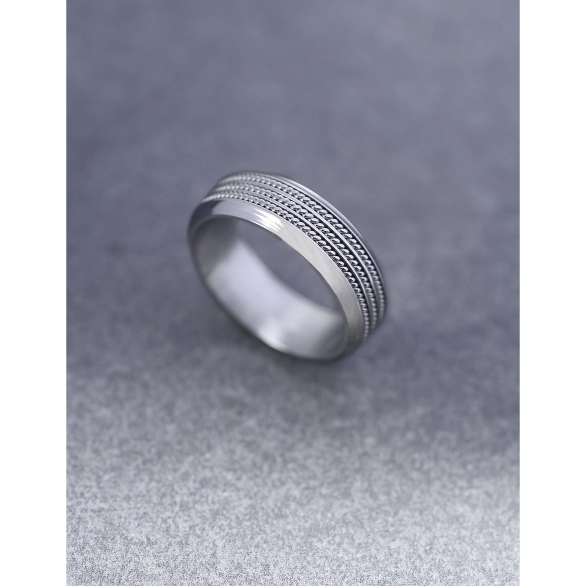 Bague Matt en Acier 316L