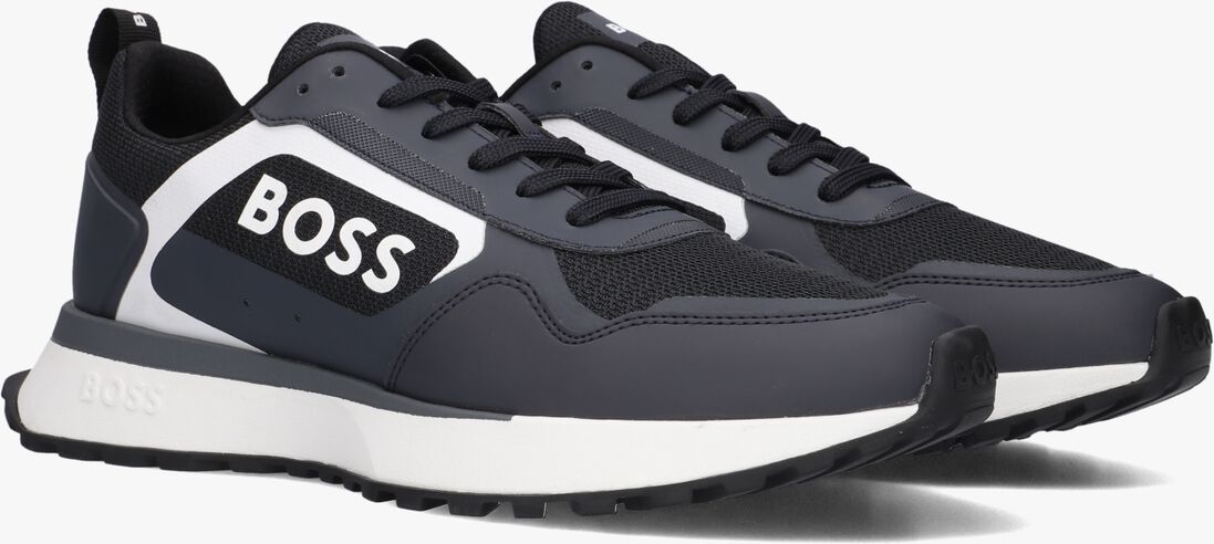 BOSS blauwe boss lage sneakers jonah_runn