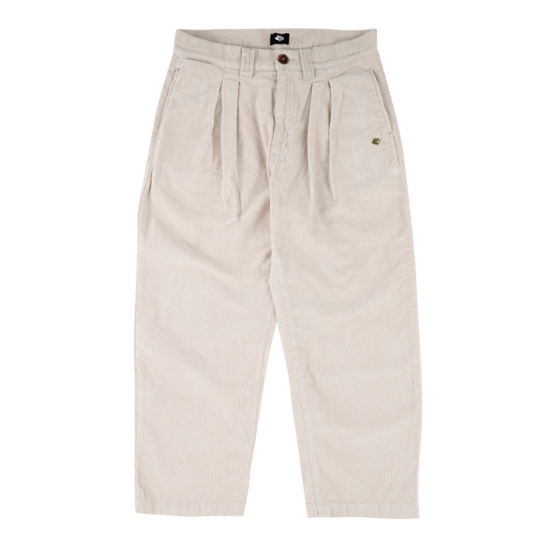PANTALON CHINO OG - CÔLE VELOURS CEMENT