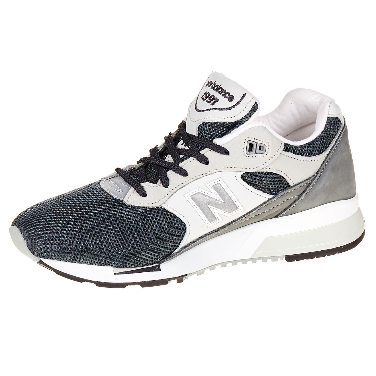 New Balance Baskets lifestyle en Velours de Cuir & Mesh M1991 D made in UK gris/blanc