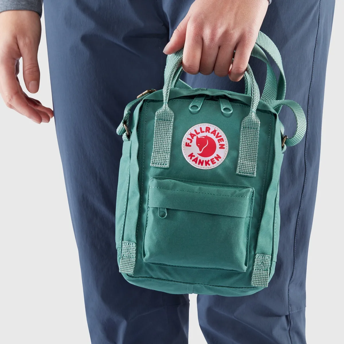 Fjällräven Kånken Sling Frostgreen/Peachpink