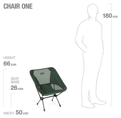 Chaise Pliante Ultralight Helinox Chair One Vert