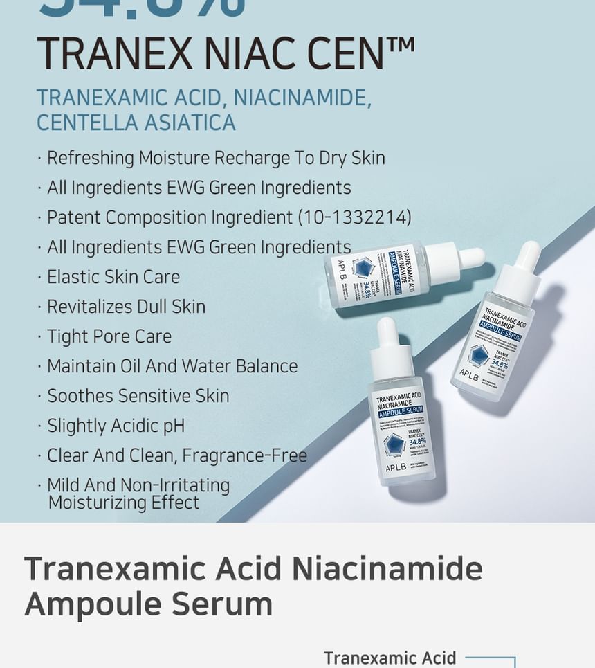 APLB - Tranexaminezuur Niacinamide Ampullen Serum Set
