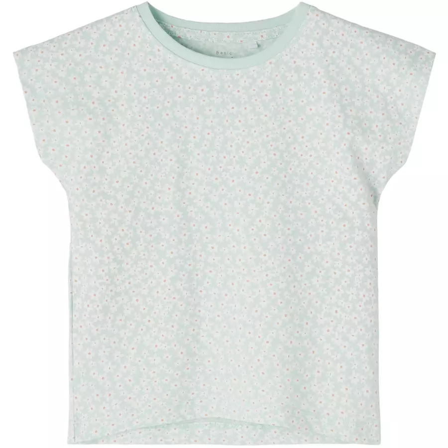 name it T-Shirt Nmfvigga Glacier Small Flowers