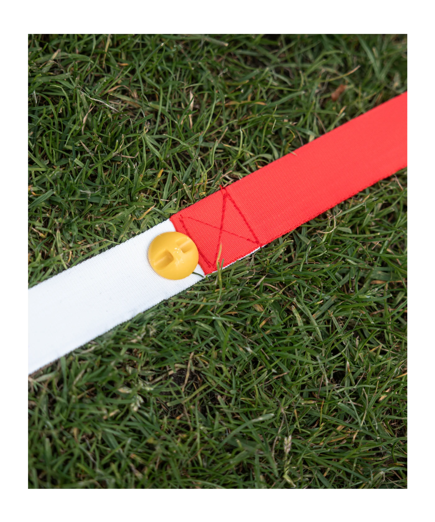 Cawila ACADEMY Spielfeldmarkierung 32x25m | Rot-Weiss | FUNINO Markierungsgurte