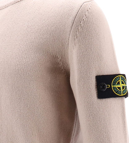 Stone Island Bluse - Strik - Natural Beige