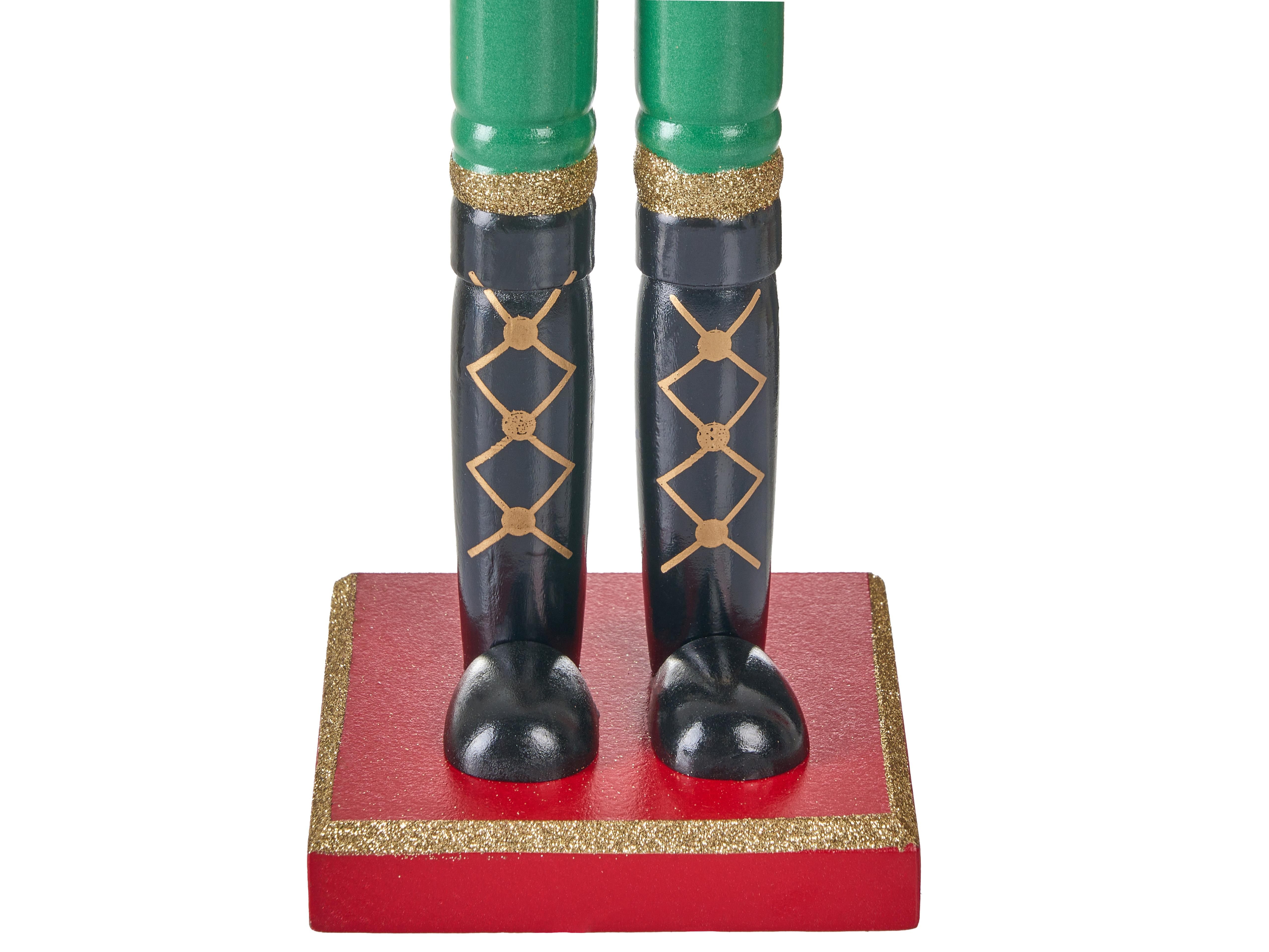 Figuur RODSJON Notenkraker 50 cm Rood