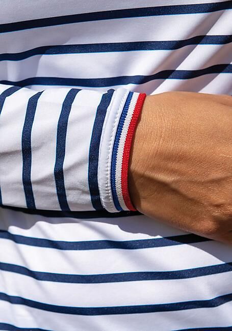 COUREUR DU DIMANCHE - T-SHIRT ML MARINIERE WN