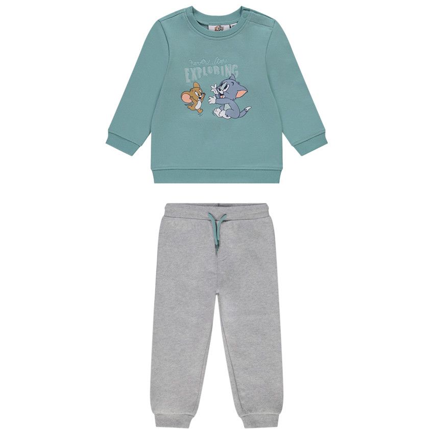 Ensemble jogging Tom & Jerry Warner pour bébé garçon - Vert