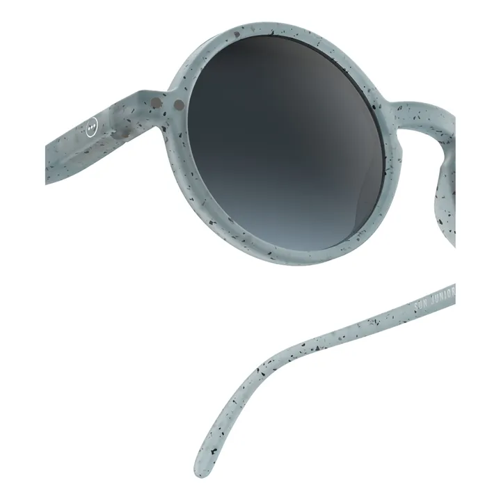 IZIPIZI Lunettes de Soleil #G Effet Moucheté Junior | Bleu ciel