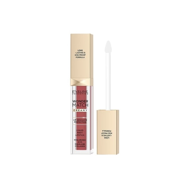 Eveline Wonder Match matt flüssiger Lippenstift /07/ Toffee 6,8 ml