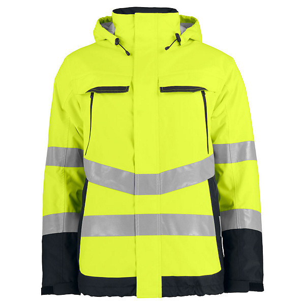 PROJOB Parka softshell dblée HV jne/noir XL