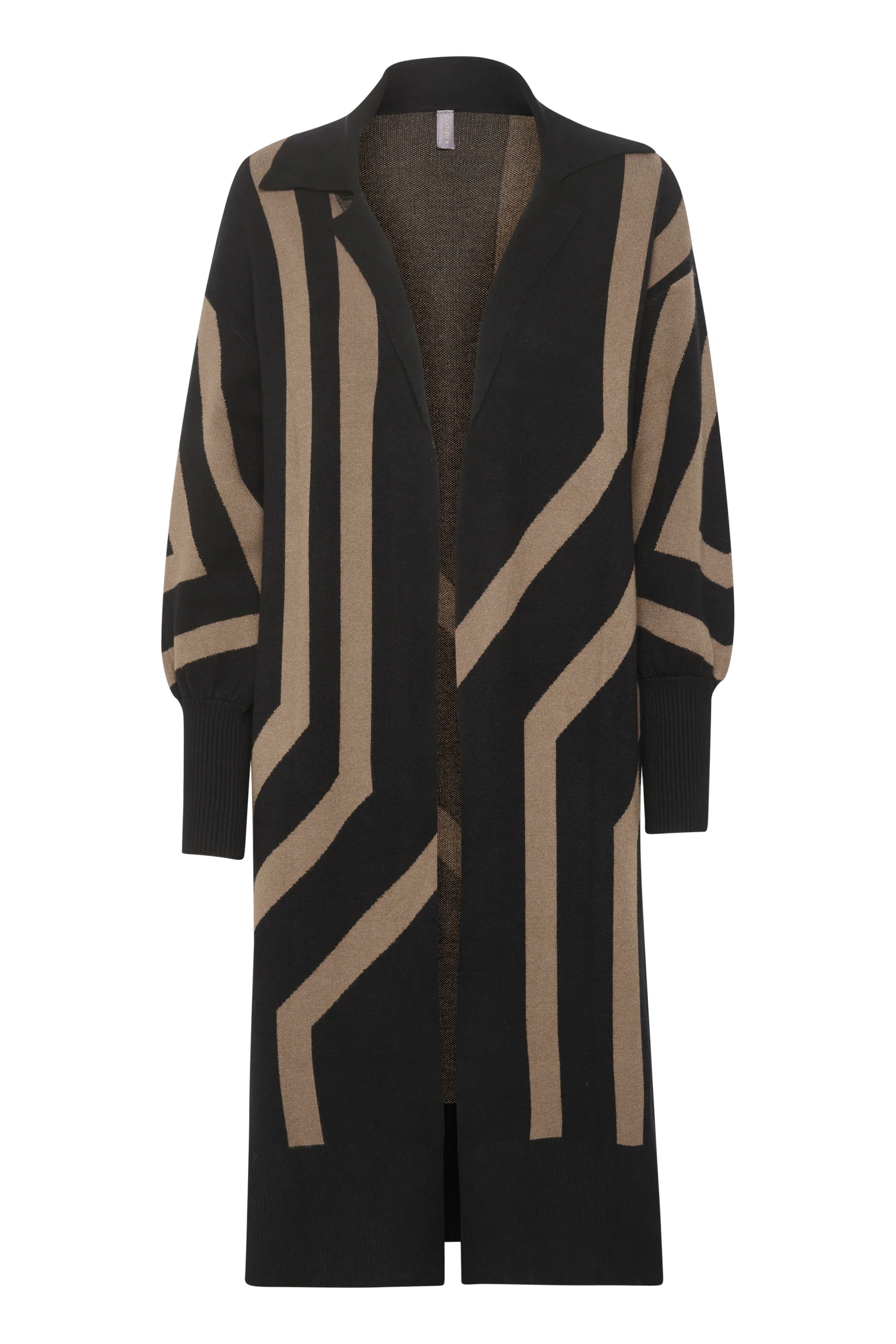 Culture - Aicha Jaquard Cardigan - Black